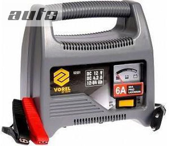 82551 VOREL PROSTOWNIK 12V 6A 84AH