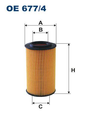 OE 677/4 FILTRON FILTR OLEJU.