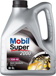 MOBIL 10W40 4L MOBIL OLEJ MOBIL 10W40 4L  SUPER 2000