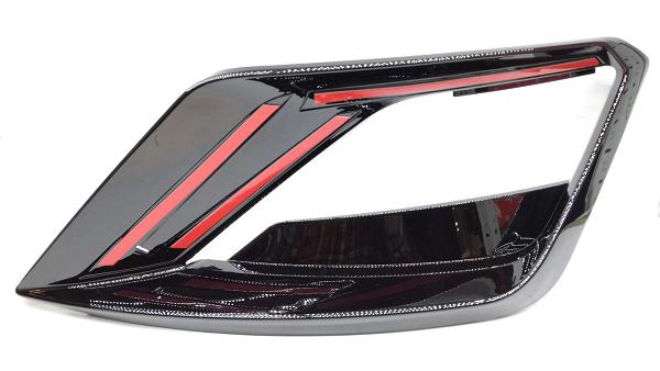 5F0071617 VAG Zestaw elementów dekoracyjnych - atrapy zderzaka Seat Leon III Cupra , 6 element