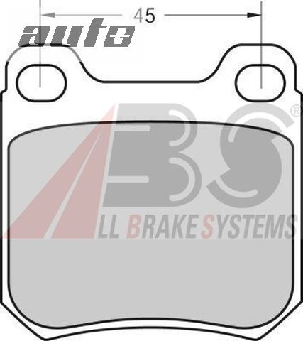 36624/1 A.B.S. KLOCKI HAMULCOWE