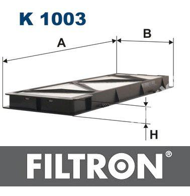 K 1003 FILTRON FILTR P/PYLOWY - z ramką