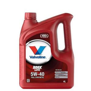 5W40MAXLIFE4 VALVOLINE OLEJ VALVOLINE 5W40 4L
