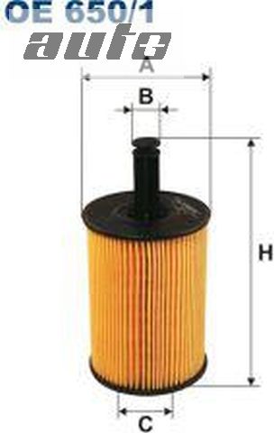 OE 650/1 FILTRON FILTR OLEJU.