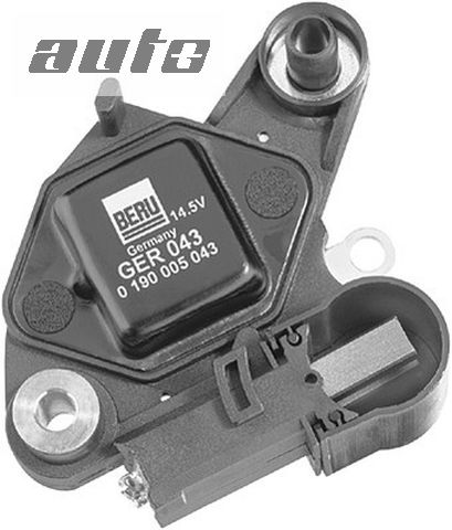 GER043 BORGWARNER (BERU) Regulator napiecia VALEO M511 14.5 V -- (2002-92) Audi, BMW, Mercedes, VW, Volvo