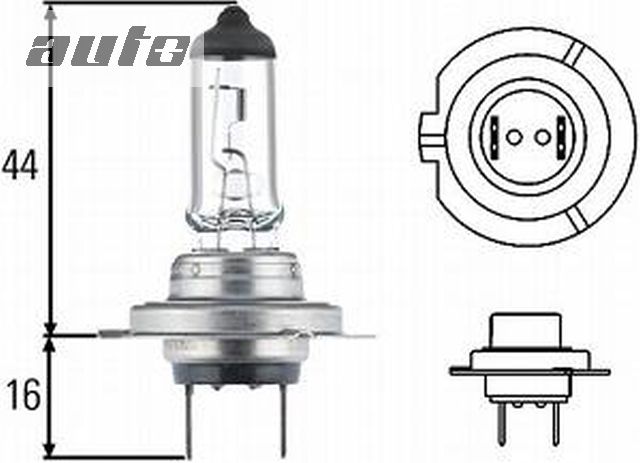 8GH007157-121 HELLA ZAROWKA H7 12V