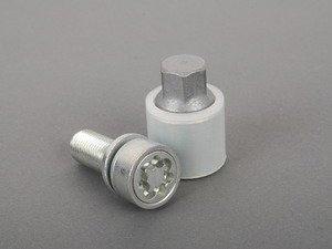 4F0698139C812 VAG Śruba koła, przeciwkradzieżowa z adapterem Audi A6 C6 (2004-2011) Kod kluczyka N