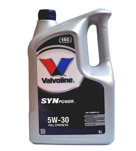 872552 VALVOLINE OLEJ VALVOLINE 5W30 SYNPOWER 5L