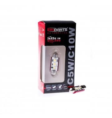 EPLP03 EINPARTS ZAROWKA RURKOWA C5W LED 39MM 3SMD 2835 SAMSUNG LED CANBUS - 1 SZT