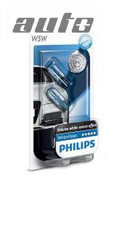 12961NBVB2 PHILIPS ŻARÓWKA W5W NIEBIESKA