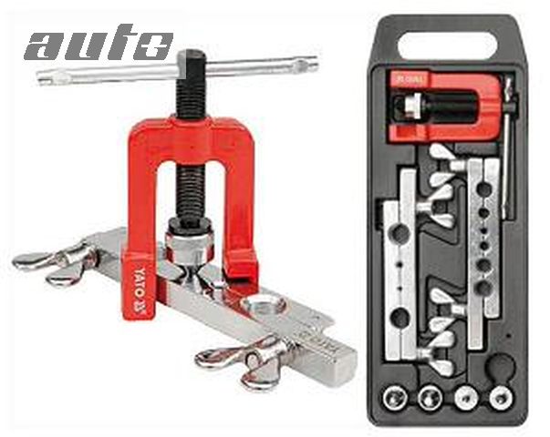 YT-2180 YATO Zestaw do zarabiania rur i przewodów hamulcowych 7cz.
