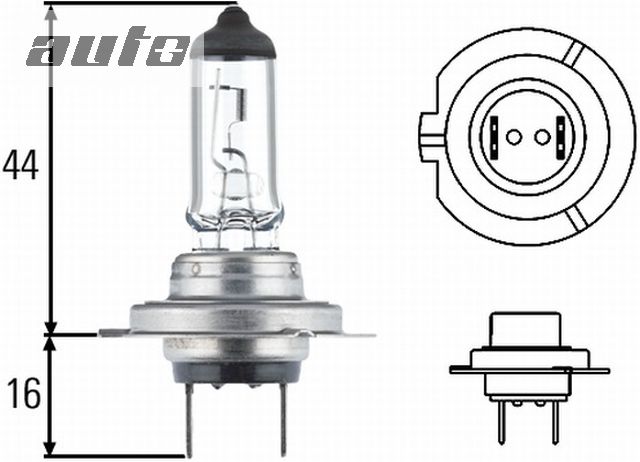 8GH007157-471 HELLA ZAROWKA H7 12V + 50%