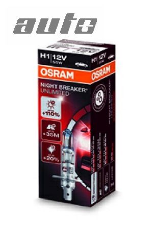 64150NBU OSRAM ŻARÓWKA H1 NIGHTBREAKER UNLIMIT + 110%