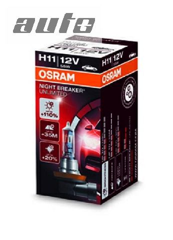 64211NBU OSRAM ZAROWKA H11 NIGHT BREAKER UNLIMITED + 110%