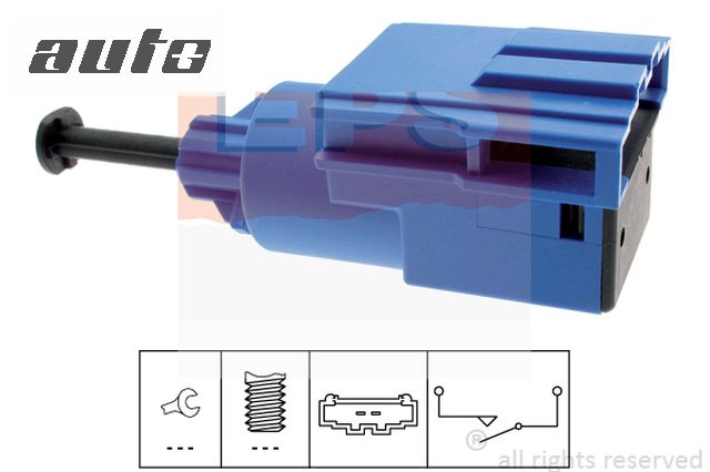 1.810.220 EPS Czujnik położenia pedału sprzęgła AUDI A3, A4 B6, A4 B7, A6 ALLROAD C6, A6 C5, A