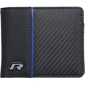 15D087400 VAG PORTFEL POZIOMY "R"11,5x2x9,5 cm, czarny