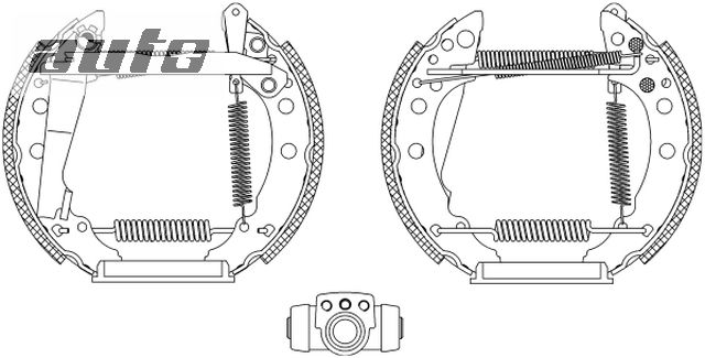 91018200 TEXTAR SZCZEKI HAMULCOWE