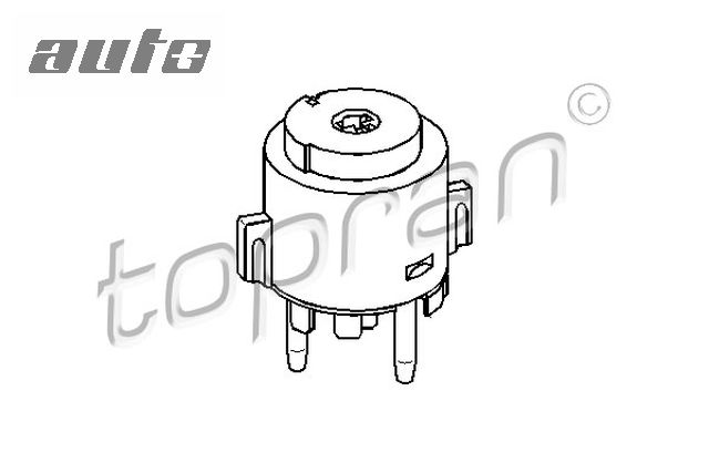 108 713 TOPRAN Kostka stacyjki (8 pin) AUDI A2, A3, A4 B5, A4 B6, A4 B7, A6 C5, A8 D2, ALLROAD