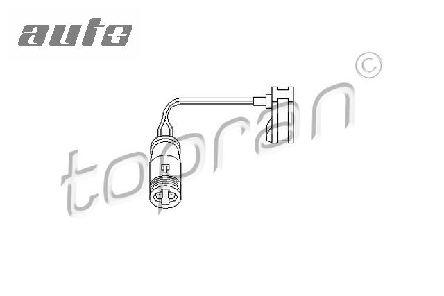 112 102 TOPRAN CZUJNIK ZUŻYCIA KLOCKÓW