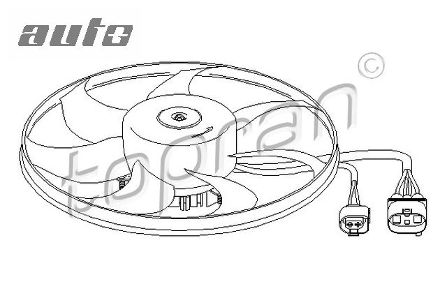 111 283 TOPRAN WENTYL.CHLOD.1K0959455N