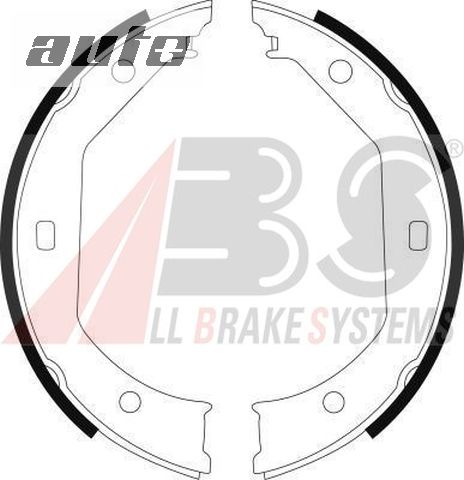 8973 A.B.S. SZCZĘKI HAMULC. BMW 5 E39  95-03 (RĘCZNY)