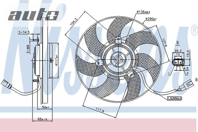 85680 NISSENS WENTYL.CHLOD.1K0959455ES