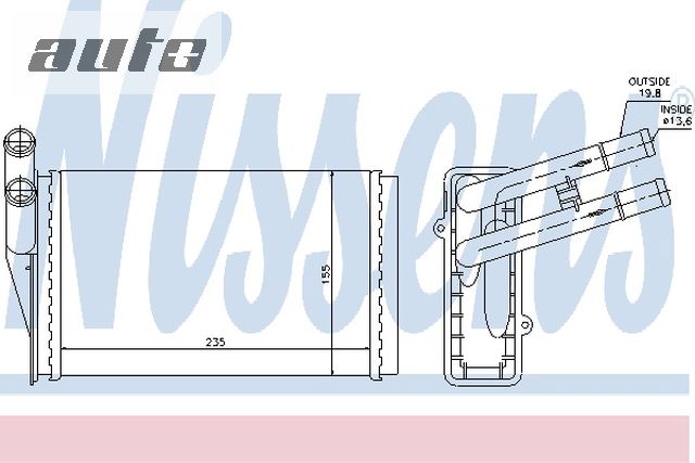 70224 NISSENS NAGRZEWNICA.