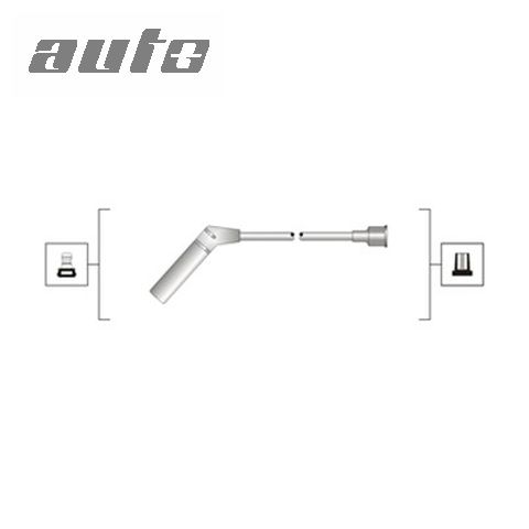 MSQ0061 MAGNETI MARELLI Zestaw przewodów zapłonowych pasuje do: AUDI 100 C4, 80 B4, A4 B5, A6 C4, A6 C5