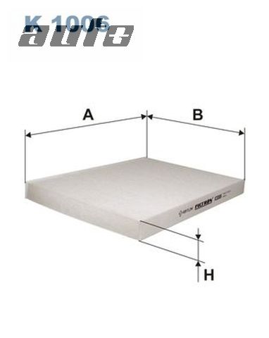 K 1006 FILTRON FILTR P/PYLOWY