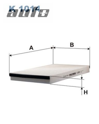 K 1014 FILTRON FILTR KABINOWY