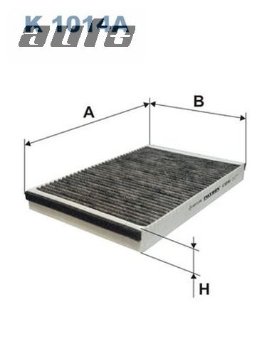 K 1014A FILTRON FILTR KABINOWY