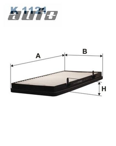 K 1121 FILTRON FILTR P/PYLOWY