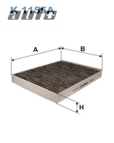 K 1155A FILTRON FILTR P/PYLOWY węglowy