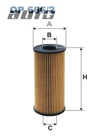 OE 666/2 FILTRON FILTR OLEJU.
