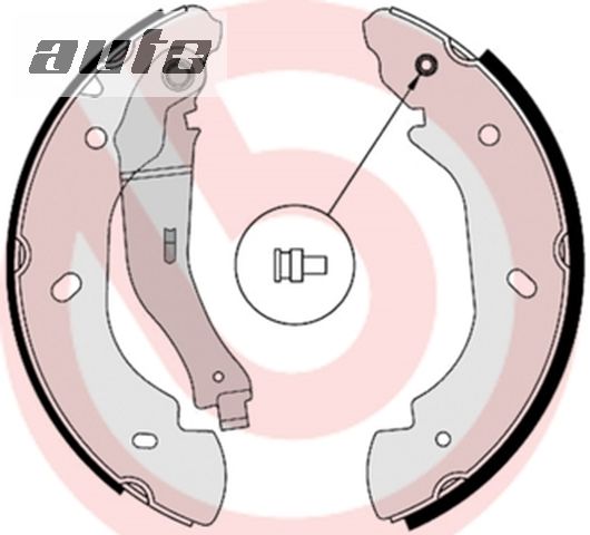 S24538 BREMBO SZCZĘKI HAMULC. FORD TRANSIT  00-