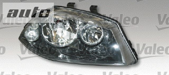 043341 VALEO Reflektor L (halogen, H3/H7, elektryczny, bez silnika, kolor wkładu: szary, kolo