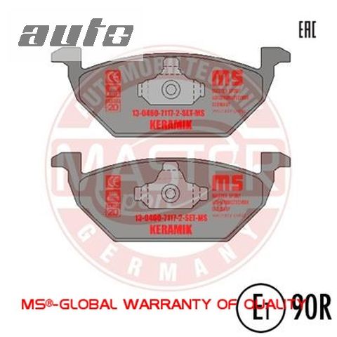 13-0460-7117-2-N-SET MASTER-SPORT KLOCKI HAMULCOWE z czujnikami