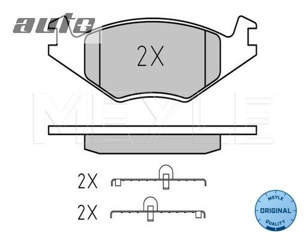 0252088717 MEYLE KLOCKI HAMULCOWE