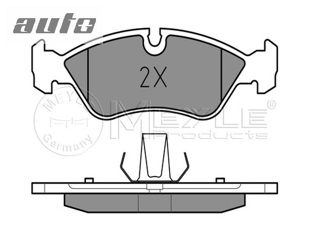 025 218 6217 MEYLE KLOCKI HAMULCOWE