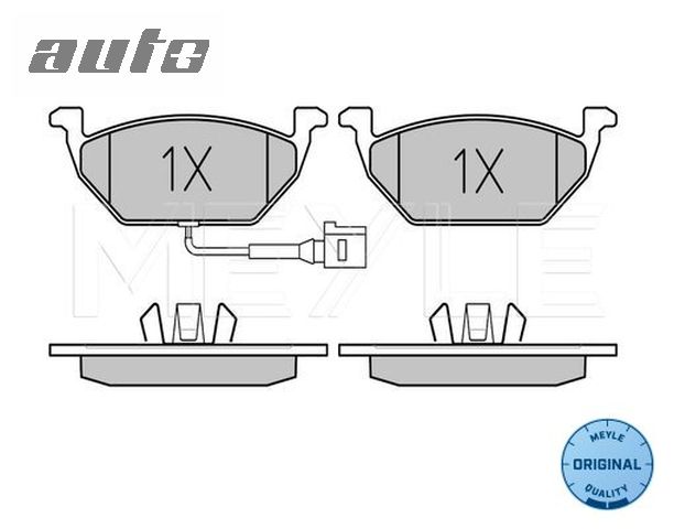 025 231 3119/W MEYLE KLOCKI HAMULCOWE z czujnikami
