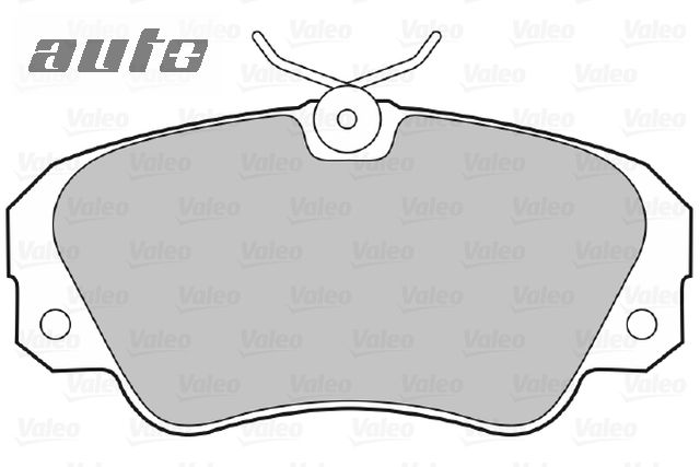 598256 VALEO KLOCKI HAMULCOWE 21368